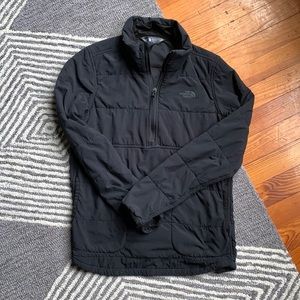 Women’s TNF Black Quarter Zip- Small